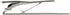Roctee 2pcs Tie Bars for Men Silver 2.4 Inch, Tie Clip Tack Pin Pinch Tie Clip Clasp Set for Classic Style Ties Neckties for Men Suit Accessories ...